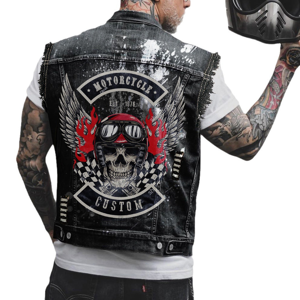 Men's Motorcycle Vest Motorcycle Vest Sports Four Seasons Leisure