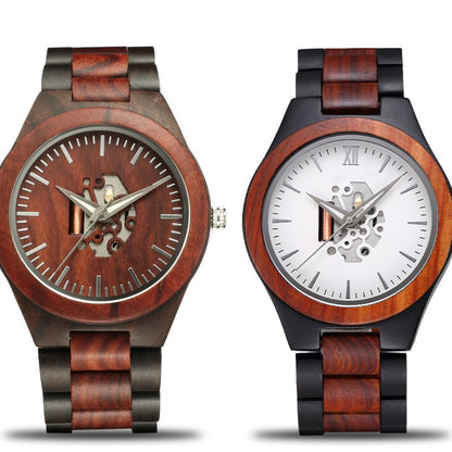 Reloj de cuarzo de negocios con hueco simple