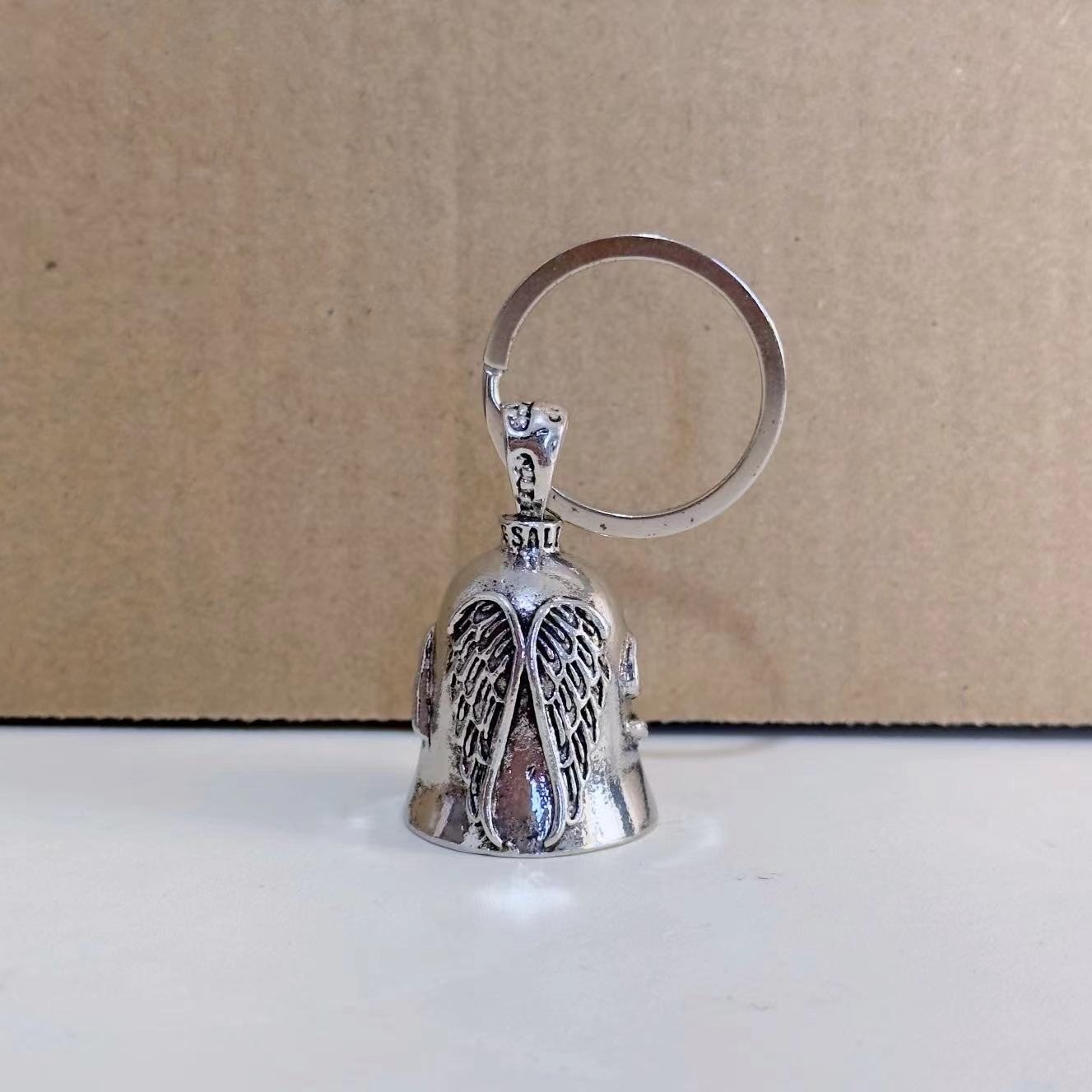 Angel White Wings Necklace Keychain