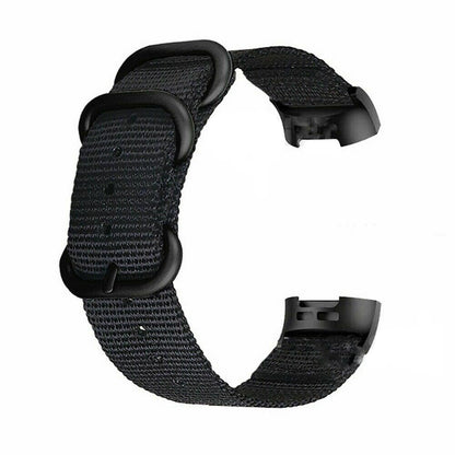 Einfacher All-Match-Nylon-Riemen mit drei Ringen und Schnalle