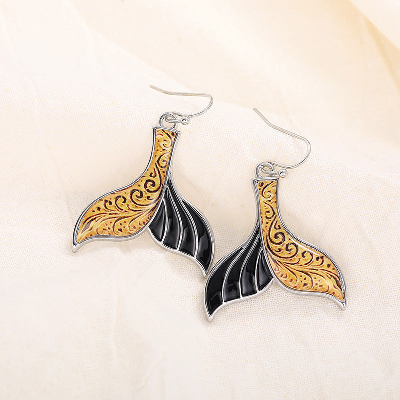 Women's Fashion Personalized New Fishtail Earrings