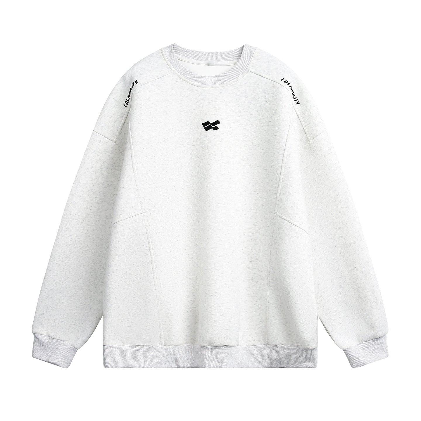 Heavy Round Neck Sweater High Street American Style