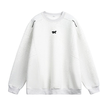 Heavy Round Neck Sweater High Street American Style
