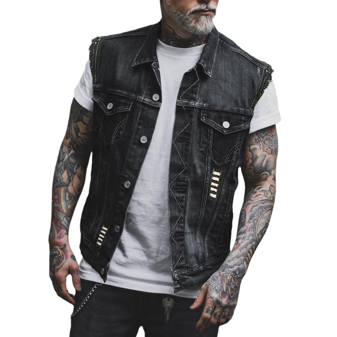 Men's Motorcycle Vest Motorcycle Vest Sports Four Seasons Leisure