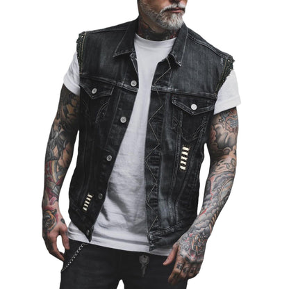 Chaleco de moto para hombre Chaleco de moto Deportes Cuatro Estaciones Ocio