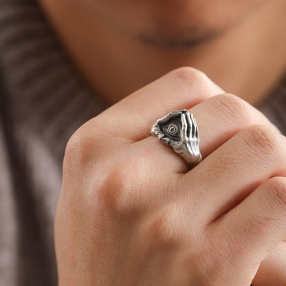 Retro Persönlichkeit Modetrend Offener Ring