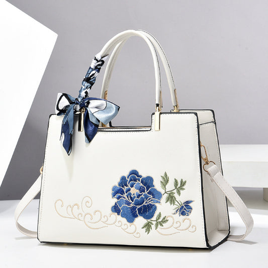 Bolso de mujer bordado de gran capacidad