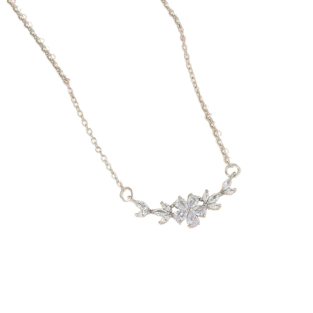Original Design Kupfer Hand Intarsien Pferd Auge Blume Anhänger Choker