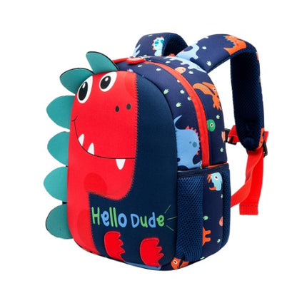 Mochila escolar con diseño de dinosaurio para niños de preescolar
