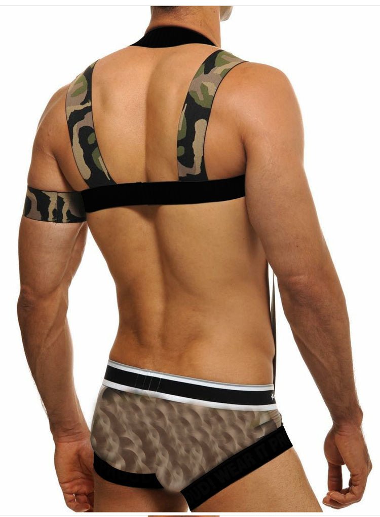 Strap Style Jumpsuit T - pants For Men - BAGMODA