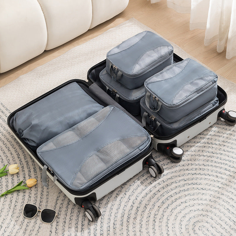 Travel Compressed Storage Set Luggage Organizing Folders Large Capacity Travel Business Trip Storage Bag