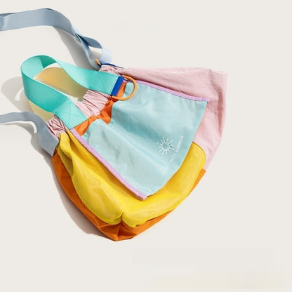 Bolsa de bola de masa a juego con colores, diseño de interés especial, plegable