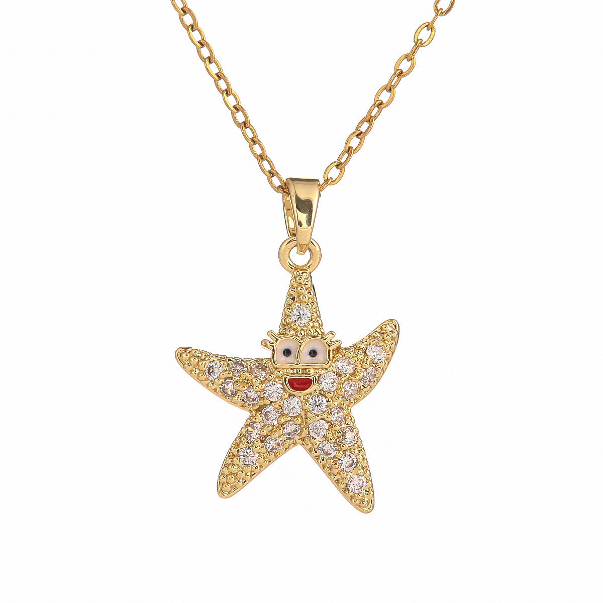 Ocean Series Starfish Necklace Accessories Women's Design Sense
