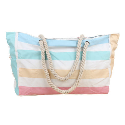 Tragbare Strandtasche aus Segeltuch