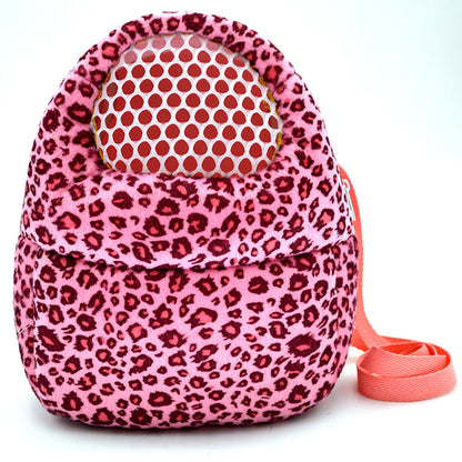 Haustier-Rucksack zum Mitnehmen, Chinchilla, Eichhörnchen, warmer Schlafsack