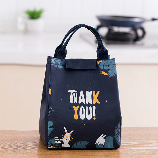Magic Forest Insulation Bag Thickened Portable Insulation Fresh-keeping Lunch Bag