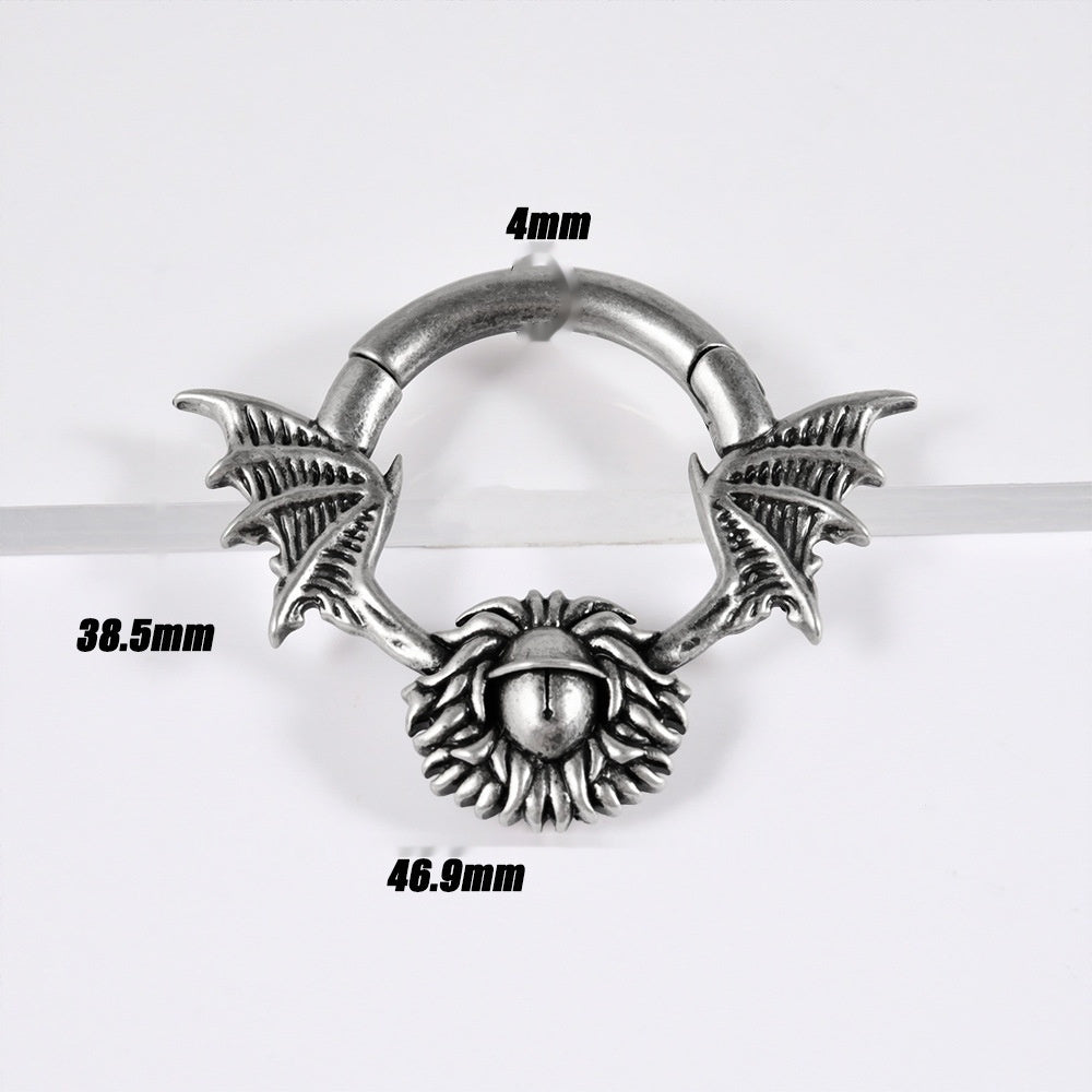 Fashion Sharp Cone Round Magnet Ear Extender