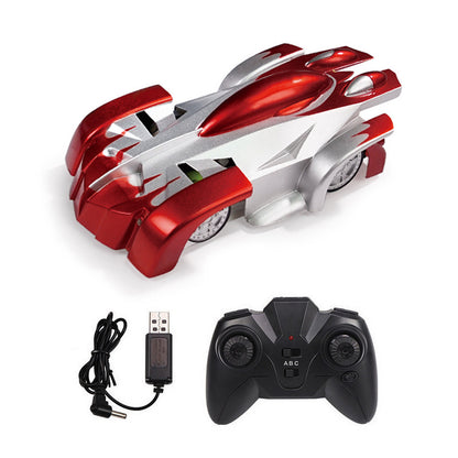 Coche teledirigido de escalada de pared para niños, juguete de carreras de modo dual, regalo