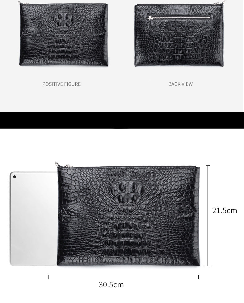 Leather Zipper Wallet