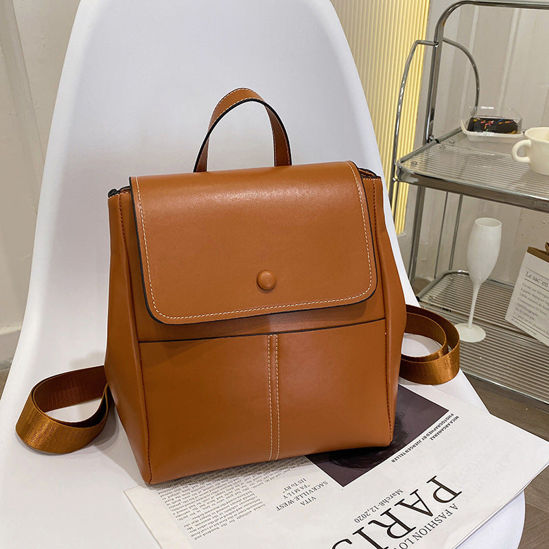 Textured Casual Backpack