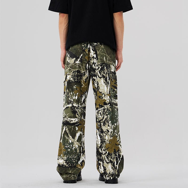New American Camouflage Cargo Pants Men - BAGMODA