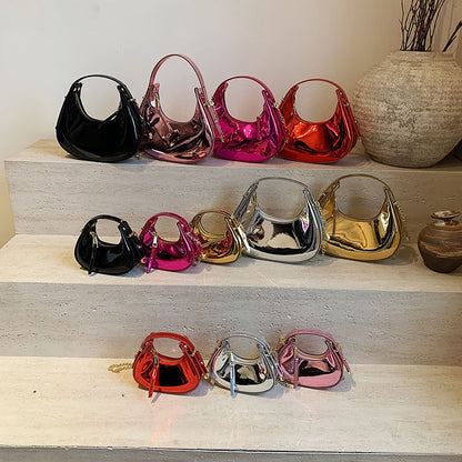 Stilvolle Hobo-Tasche in Pastellfarben