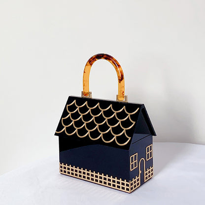 Acryl-Handtasche mit großem Fassungsvermögen