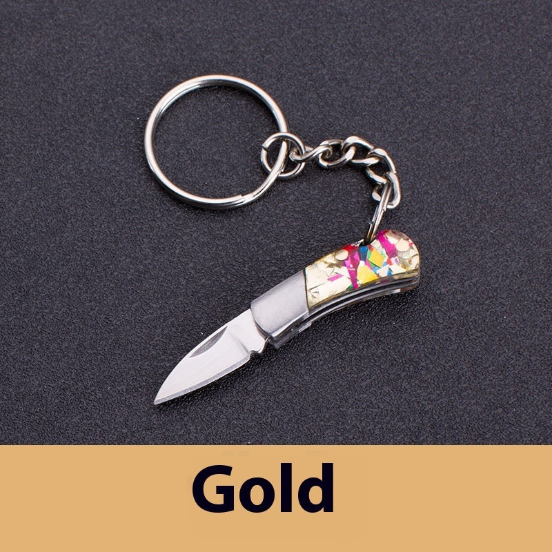 Split Quick Knife Folding Pocket Your Keychain