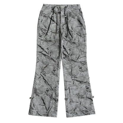Splash Ink Tie - dye Camouflage Casual Pants Men - BAGMODA