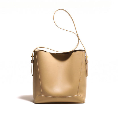Bolso de hombro de cuero Bagora