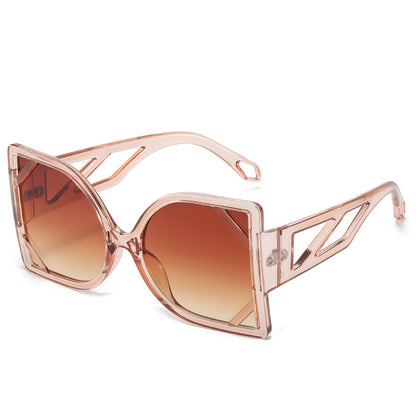 Gafas de sol con montura cuadrada grande, moda para hombres y mujeres