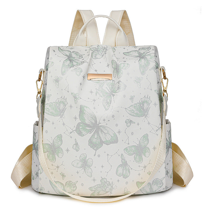 Butterfly Printed Shoulder Backpack