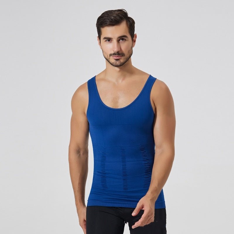 Men's Vest Shapewear Summer Sports Fitness - BAGMODA