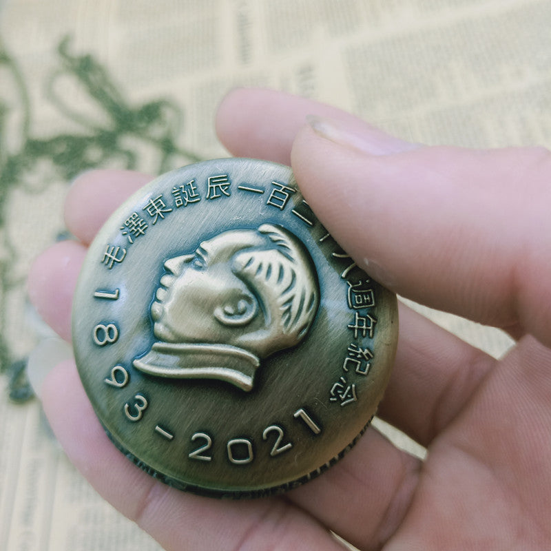 Universal Pointer Digital Retro Pocket Watch