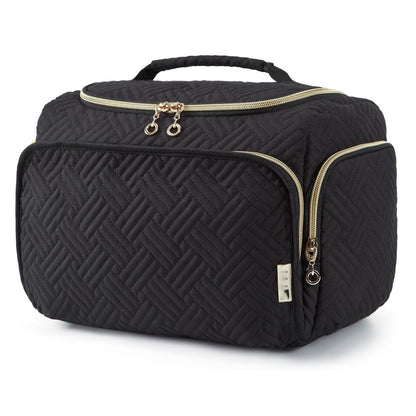 Neceser de viaje para cosméticos, portátil, impermeable, con gancho