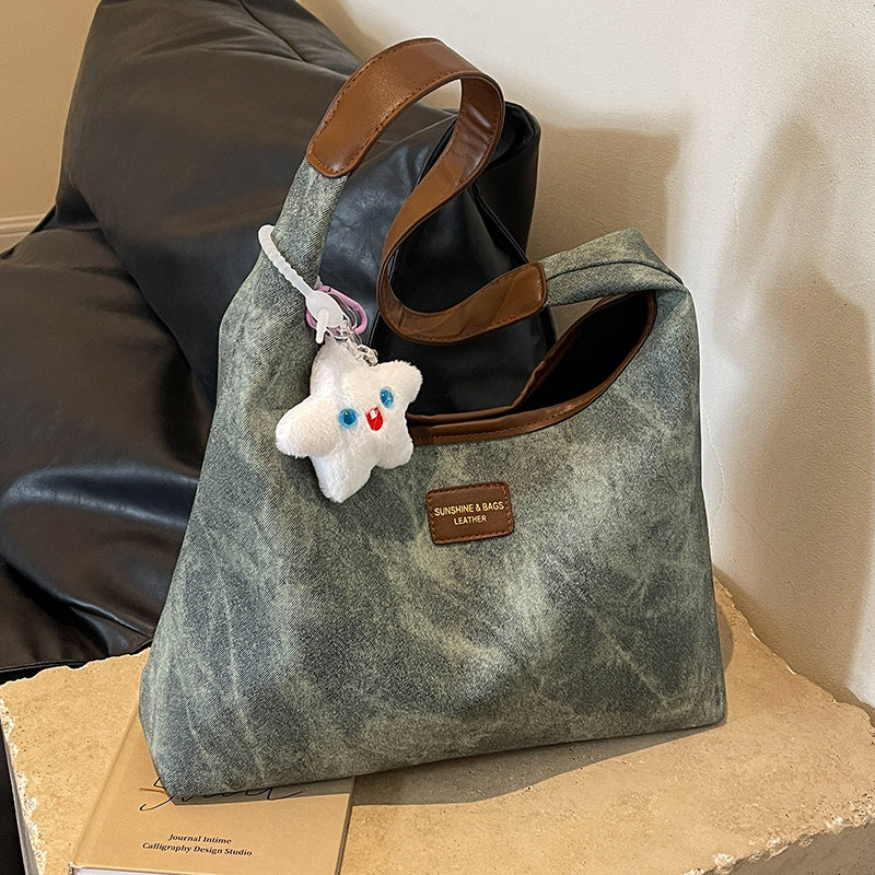 Canvas Denim Tote Bag