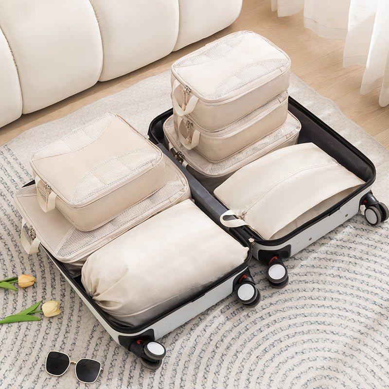 Travel Compressed Storage Set Luggage Organizing Folders Large Capacity Travel Business Trip Storage Bag