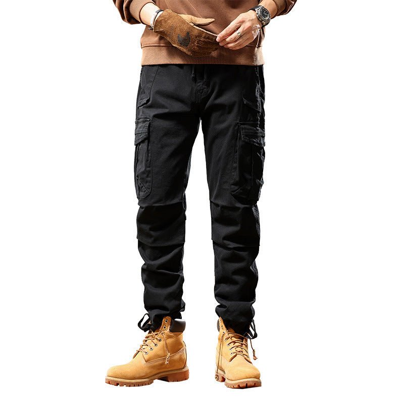 High Street Loose Functional Casual Pants Men - BAGMODA