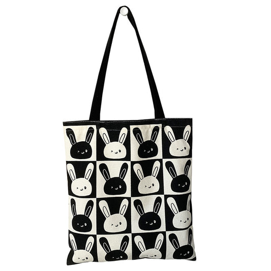 Cute Rabbit Canvas Bag