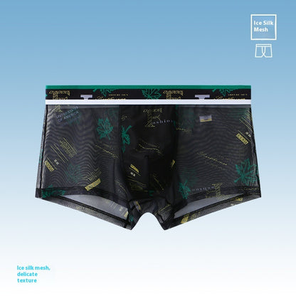 Mesh Ultra-thin Breathable Men's Boxer Shorts