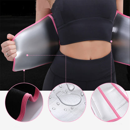 Faja moldeadora de cintura para mujer, banda de soporte para la espalda y control de abdomen, moldeadora corporal para pérdida de peso y sudor.