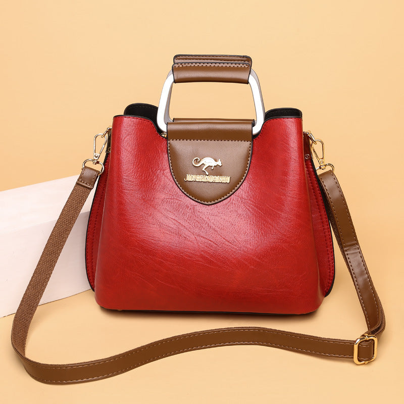 Women's High-grade Soft Leather Shoulder Bag
