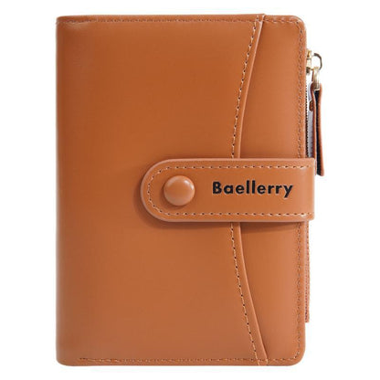 Damen Brieftasche Mode Pu Kurze Brieftasche