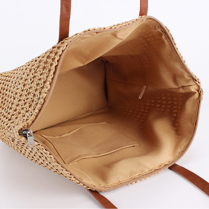 Nuevo bolso de hombro sencillo de color sólido para mujer
