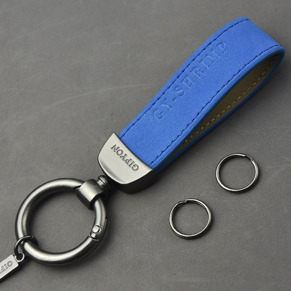 Car Key Ring Genuine Leather Pendant