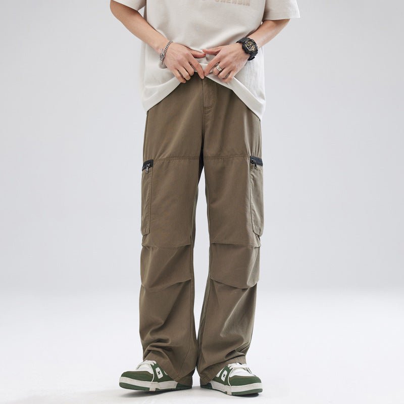 Summer American Straight Casual Pants Men - BAGMODA