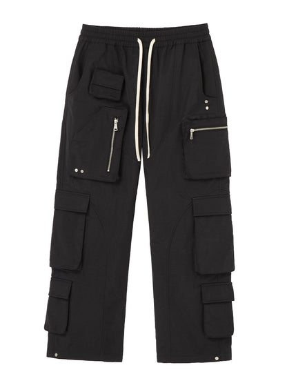 Fashion Loose Straight Dark Pants For Men
