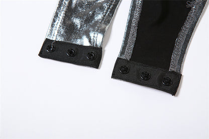 Hosenset mit Mesh-Perspektivpanel für Damen