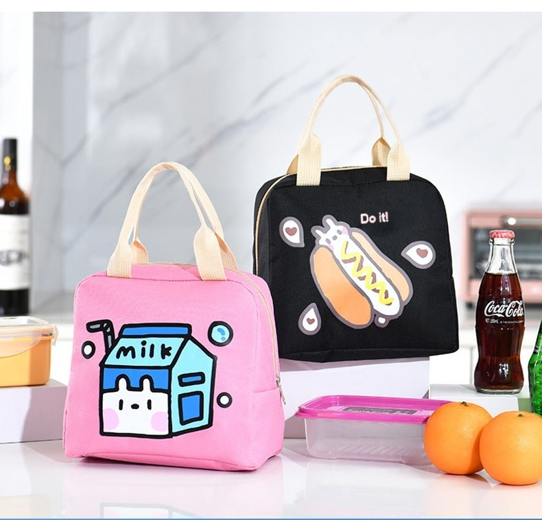 Aluminum Foil Thickening Office Workers Carry Lunch Box Bag With Rice