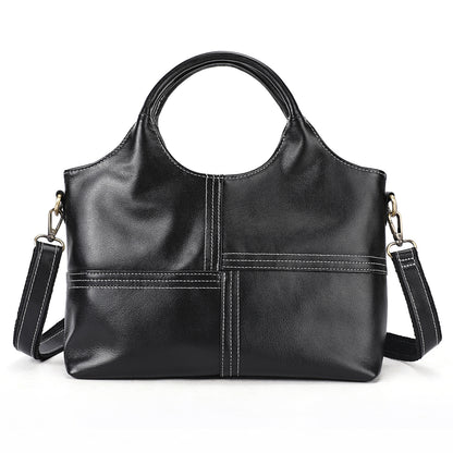 Bolso bandolera de piel de vacuno